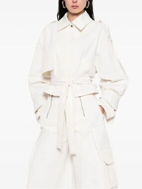 IRO Cream Cropped Jacket Zynia